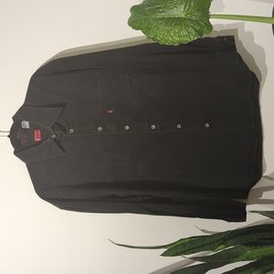 Levi's Black Denim Buttoned Shirt